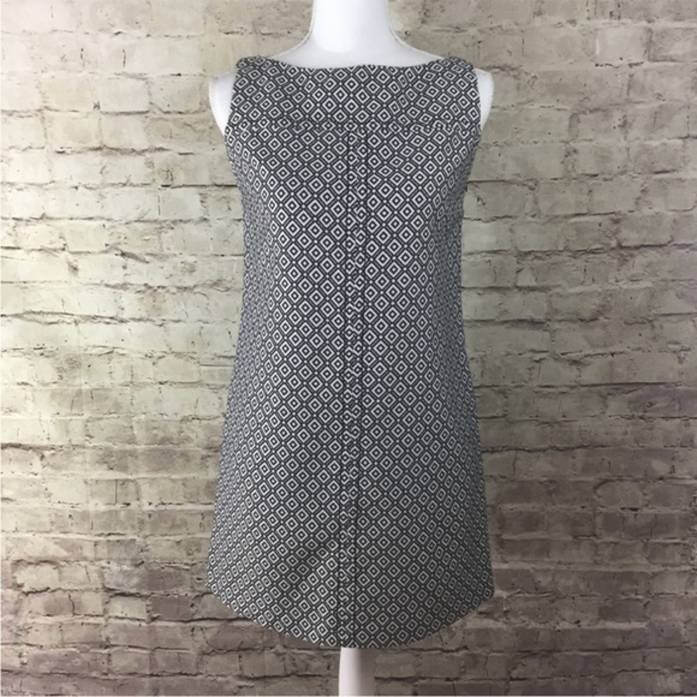 RED Valentino Geometric Print sheath Mini Dress